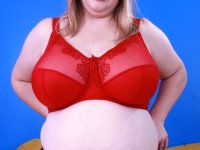 Chubby amateur Charlly Moore shows her big juggs and ass before POV sex - Photo #3