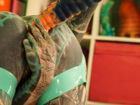 Body modifier Anuskatzz sticks a big dildo into her anal cavity - Photo #3