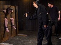 Evil Isis Love humiliates helpless Cristina Rose as she endures rough BDSM sex - Photo #12