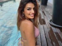 Exotic OnlyFans model Giorgia Lombardi teases with her body in her lingerie - Photo #12