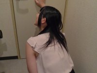 Japanese babe Ai Uehara reveals her hairy muff and pees in the shower - Photo #11