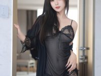 Fair skinned Asian beauty removes her robe while wearing sensual lingerie - Photo #5