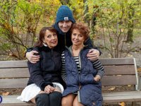 Mature women take a young man home for a hardcore threesome - Photo #2