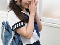 Japanese schoolgirl in pigtails facesits & gives teacher a handjob in class - Photo #1
