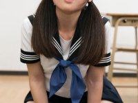 Japanese schoolgirl in pigtails facesits & gives teacher a handjob in class - Photo #16