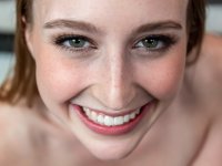 Nice teen Laney Grey takes a cumshot on her tongue during a POV handjob - Photo #6