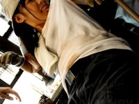Japanese girl Aoi Nohara gets gangbanged in an industrial setting - Photo #8