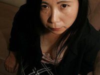 Naughty asian lady in pantyhose Yasuko Watanabe uncovering her chubby curves - Photo #4