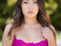Sexy Asian Jade Luv rides a big black cock in many positions & takes a facial - Photo #1