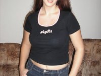 Curvaceous babe stripping off her clothes and showing off her big tits - Photo #2