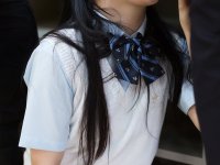 Japanese schoolgirl takes an open mouth cumshot during oral sex with a teacher - Photo #15