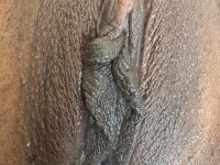 Pretty black girl takes a day trip with her feet and pussy bare - Photo #5