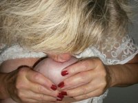 Kinky amateur mature woman Caro reveals and pleases her wolf hairy twat - Photo #20