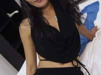 Thin Asian girl Lan sports a creampie after stripping and POV fucking - Photo #2