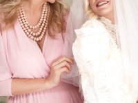 Carolina Sweets is affixed with a garter before a lesbian wedding to Julia Ann - Photo #6