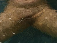Chubby amateur Adele Cotton removes her bikini and swims while fully naked - Photo #10
