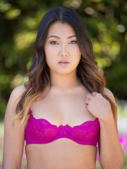 Sexy Asian Jade Luv rides a big black cock in many positions & takes a facial