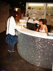 Older amateur women get totally naked while relaxing in a sauna