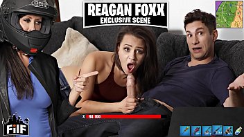 FILF - Stepmom Reagan Foxx Steals Stepson's Cock From His Girlfriend