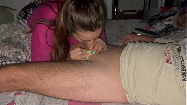 Blowjob in the morning