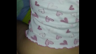 My cock-hungry stepmother gets into my bed at midnight, she loves fucking black cock.