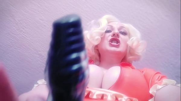 Phone Video - FemDom POV strap-on fuck Rude Mistress in Latex