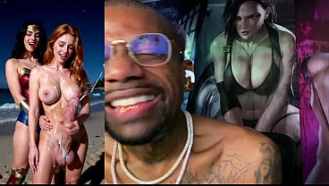 Rainbow Hair Transgender Girl Fucking Hot Ass, Wonder Woman Jerks Off Jean Grey Until She Cums, Ebony BDSM Queen Jerking Off And Cums Hard, BDSM Slut Needs Your Cock Right Now!, AI Generated