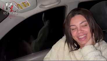 UNKNOWN MAN CAME INSIDE MY WIFE IN THE STREET CUCKOLD AMATEUR PUBLIC