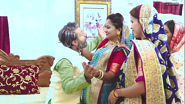 Tharki Burha step Father-in-law Fucks Four Newly Married Daughters in Law ( Hindi Audio )