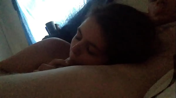 Girlfriend sucks dick