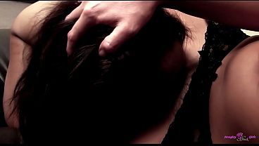 A seductive brunette wants to bring her lesbian black slut to an orgasm