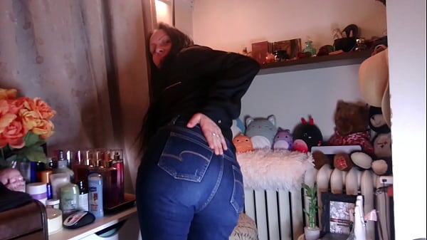 Ass in jeans