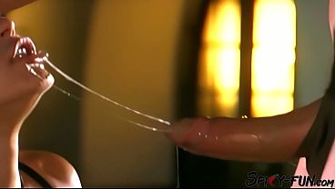 An amateur Latina gets a facial in an old video.