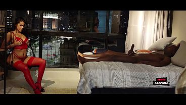 She wanted to have sex with her husband and friend.