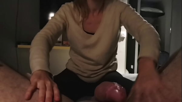 blonde just met sucks me off