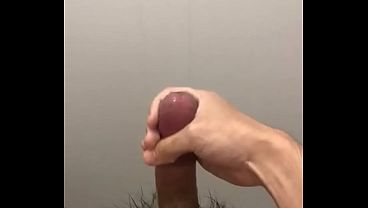 colleges student cum in the bath