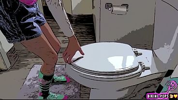 "KATIE PEEING FARTING" BIKINI POPS COMIXXX EDITION