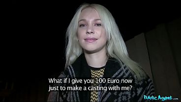 Public Agent - amateur Russian student with beautiful pair of natural tits has POV sex with my big dick