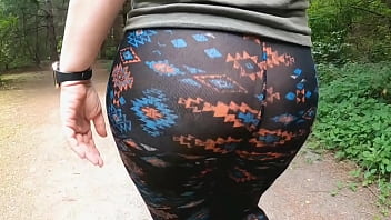 Mom Huge Booty See Thru Leggings Public