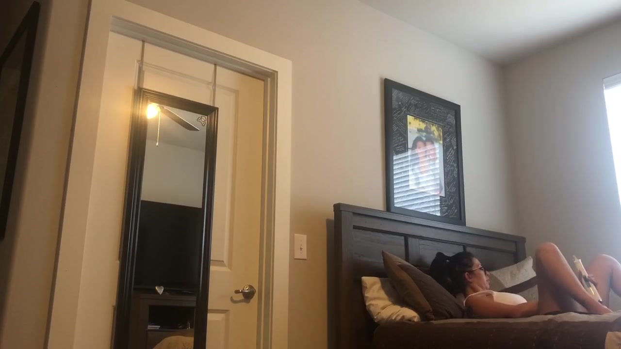 Mom Caught Masturbating on a Spycam