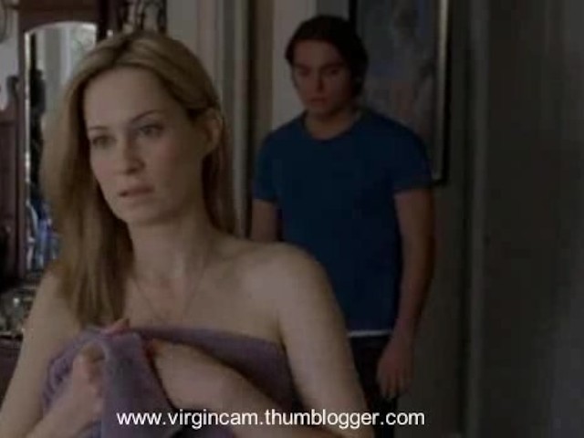 StepMom fucking step Son;s friend while dad is out