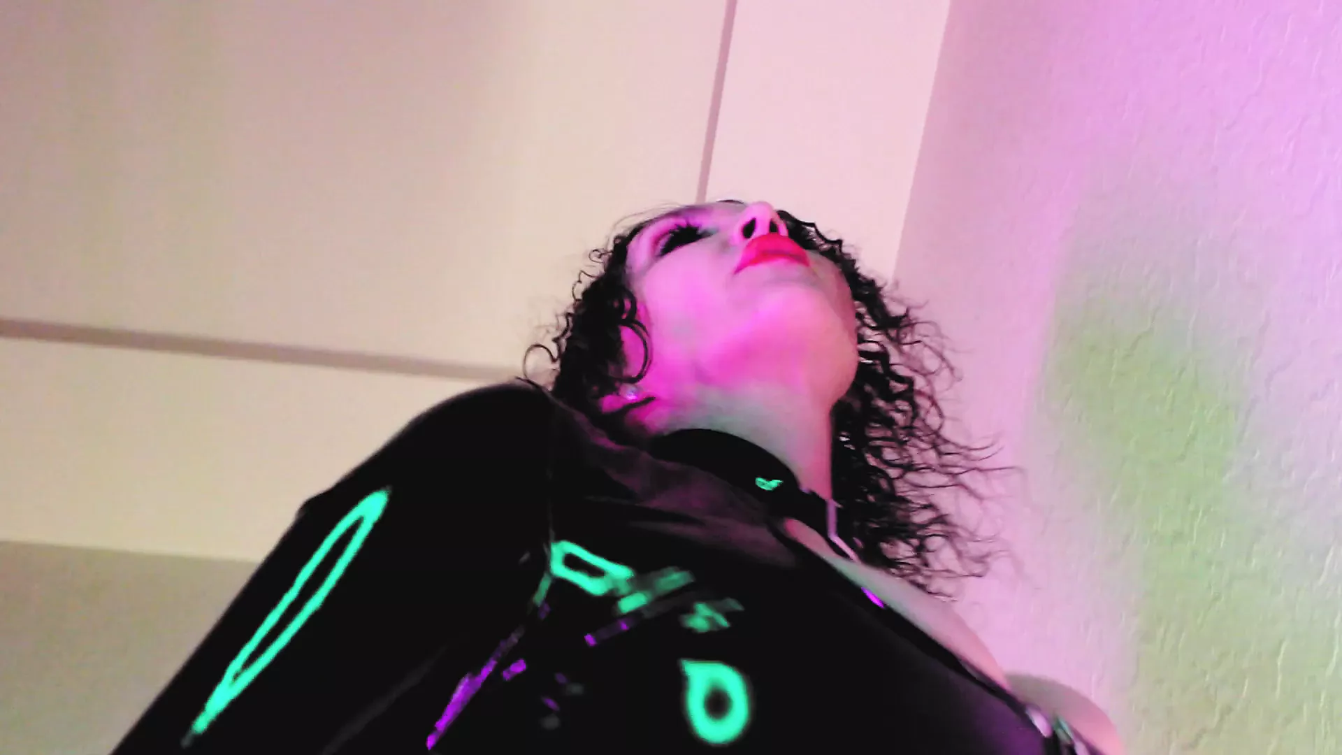 Dominatrix Eva Latex Femdom Mistress Georgeus Fetish Milf BDSM Kink PVC Solo