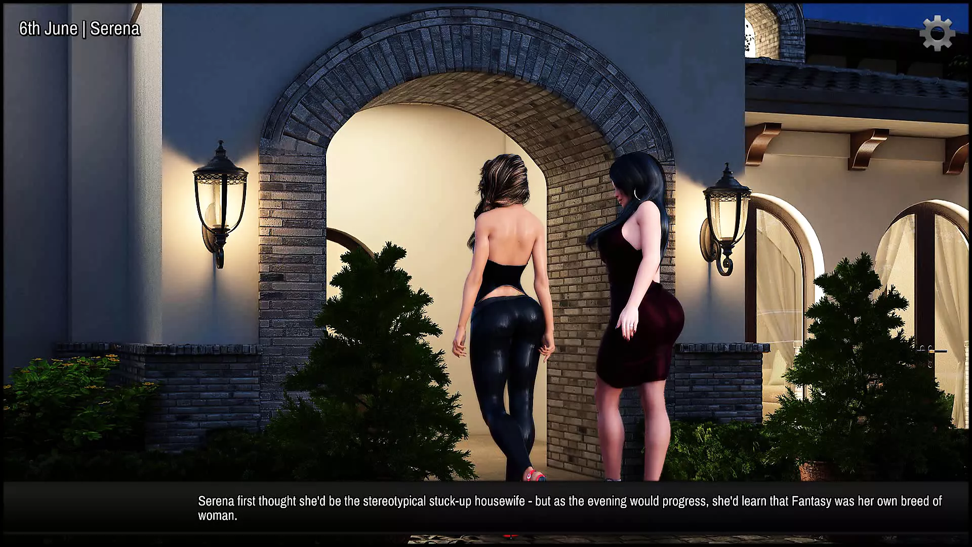 Serena, Dark Confessions: Sexy Latina Going On A Interview-Ep14