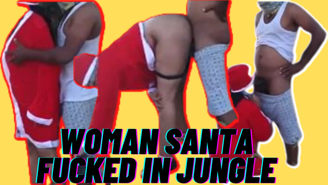 Big Boobs Woman Santa Cheating and Fucked In Jungle by Local Man