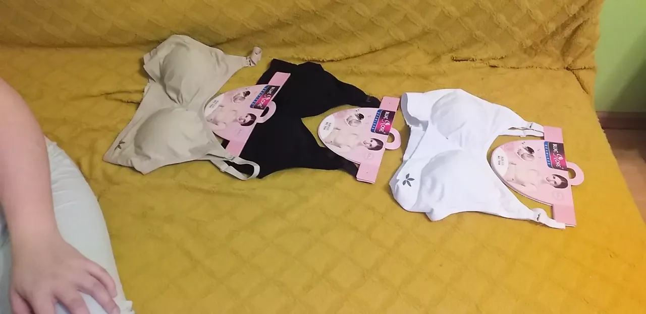 My new nursing bras