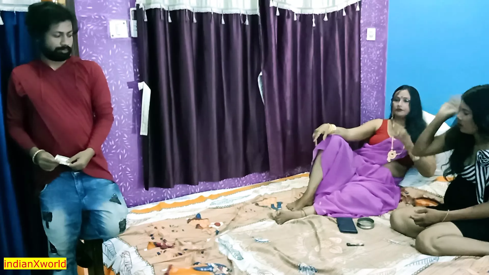 18yo girl sold for first threesome sex! Highest views webseries
