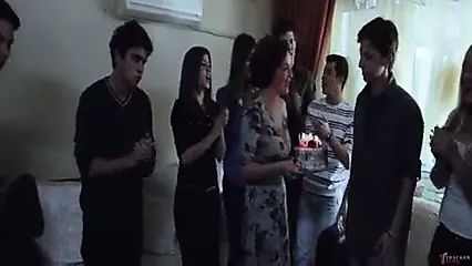Sons friend fucks step mom
