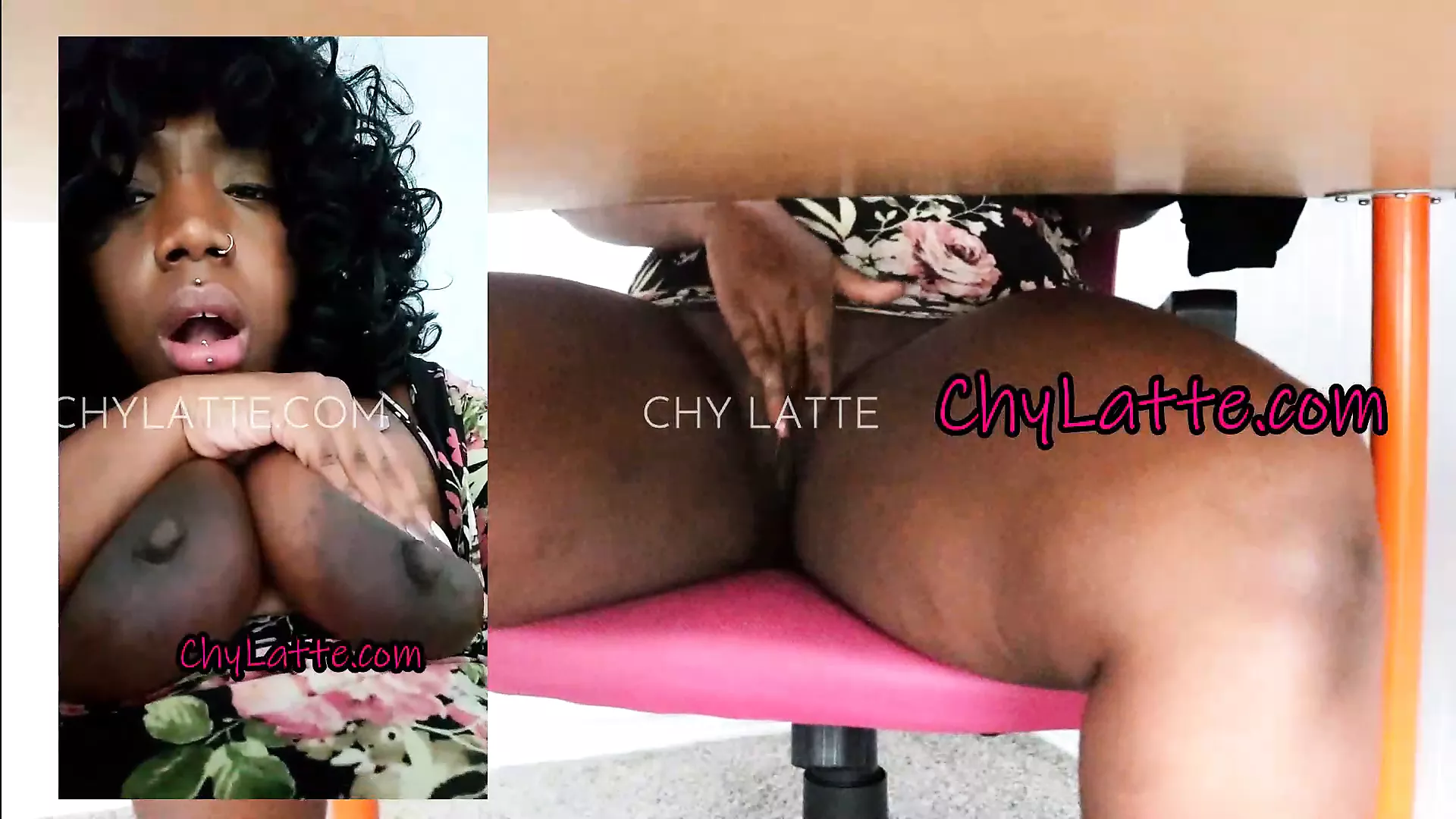 Watch Mommy in Secret While She Watches Porn an Plays with Her Pussy Voyeur Ebony MILF Taboo POV