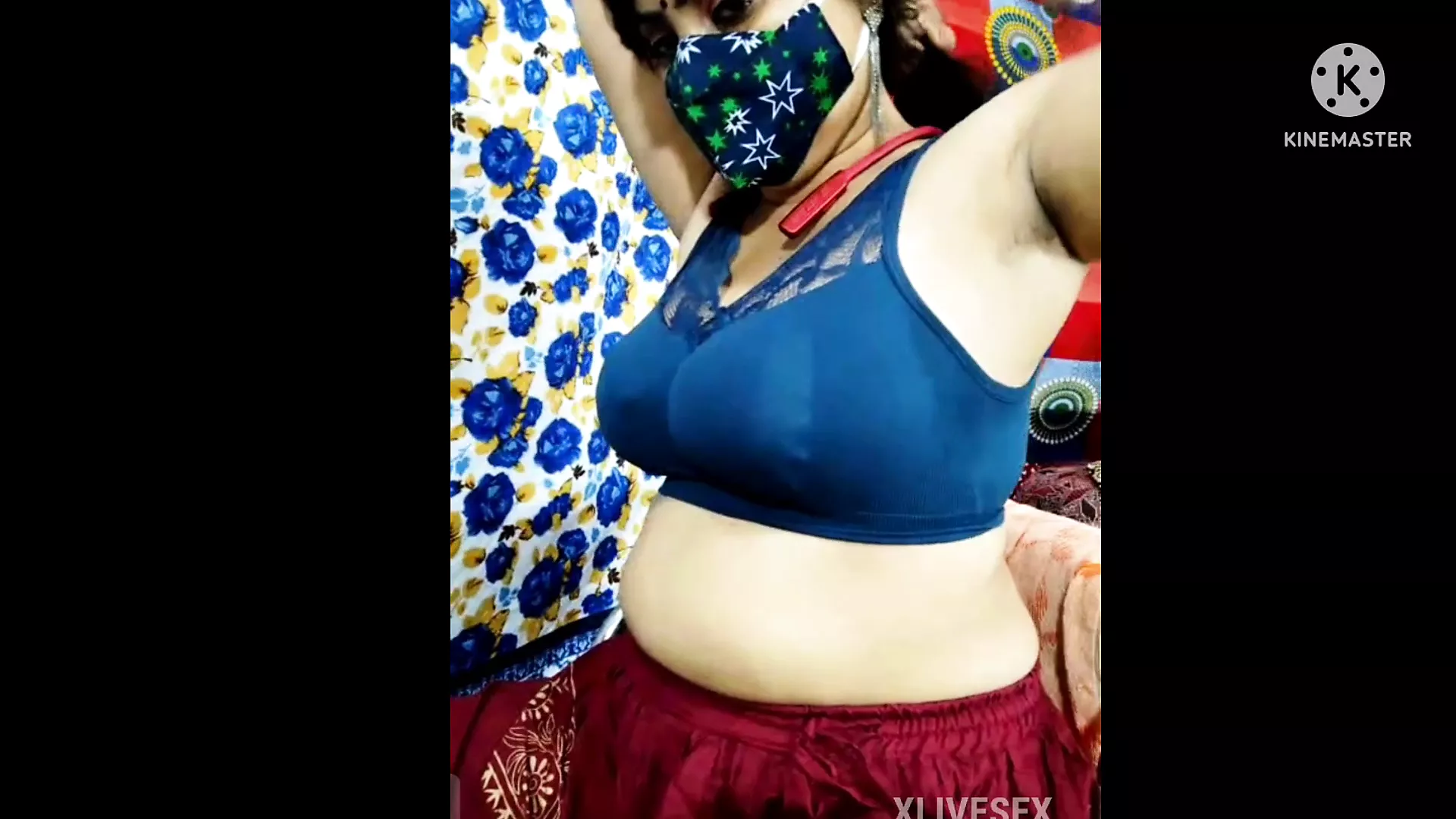 Desi Hot Puja bhabhi does webcam video chatting with me