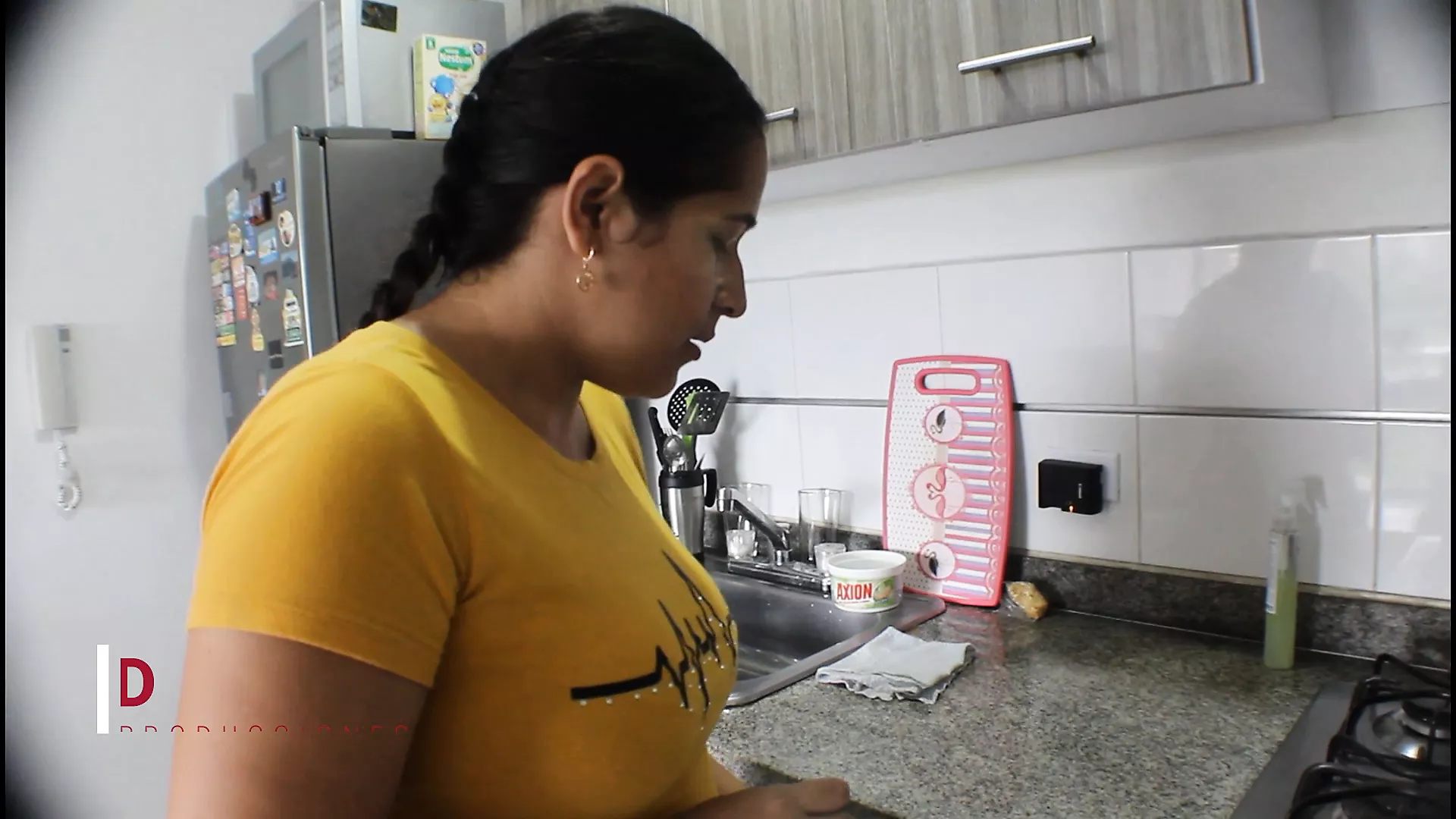 horny stepmother gives viagra to her stepson- spanish porn